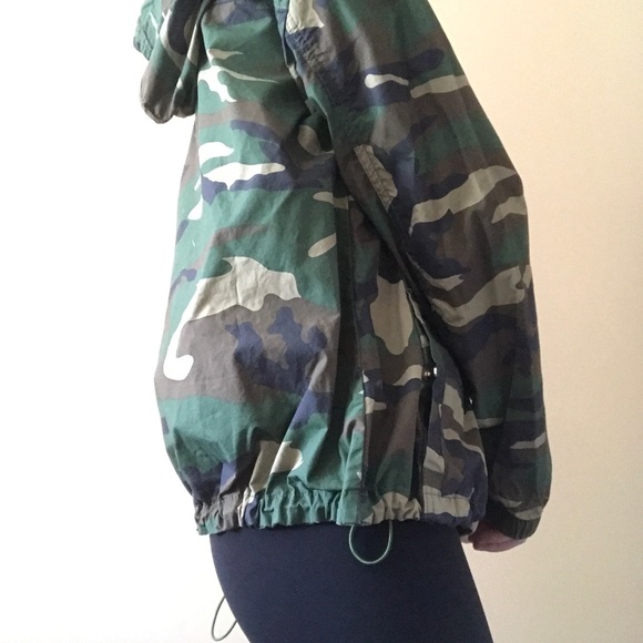 Camo Windbreaker Jacket - Picture 2 of 5